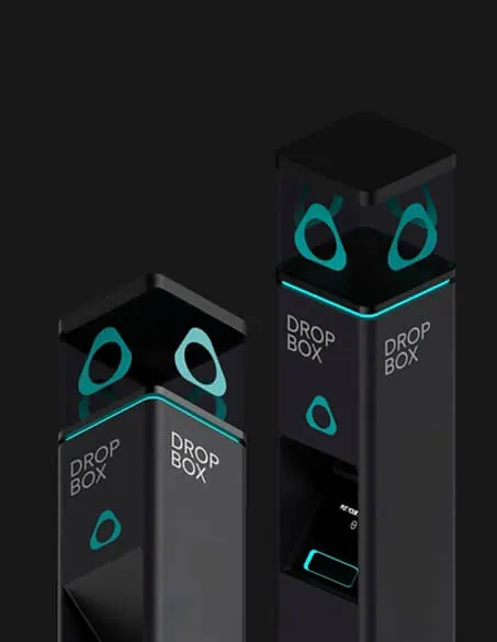 Smart return dropbox
