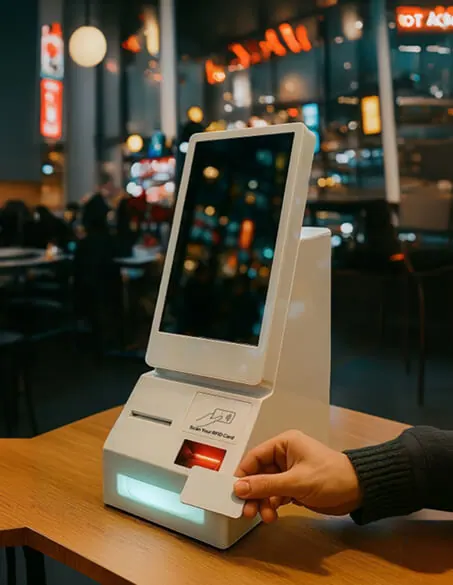 Automated loyalty kiosk