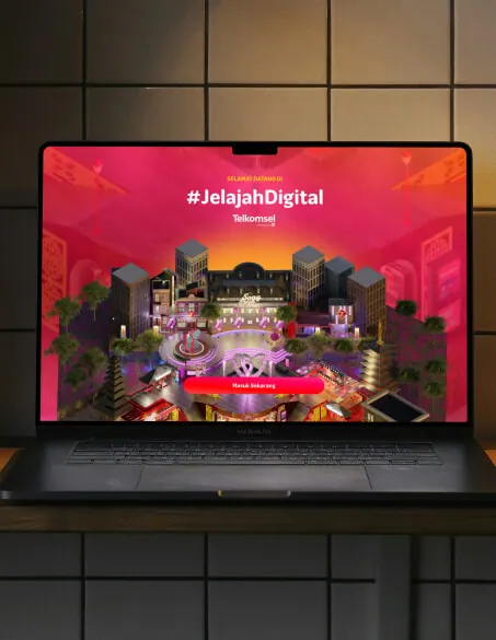 MyTelkomsel #JelajahDigital virtual world