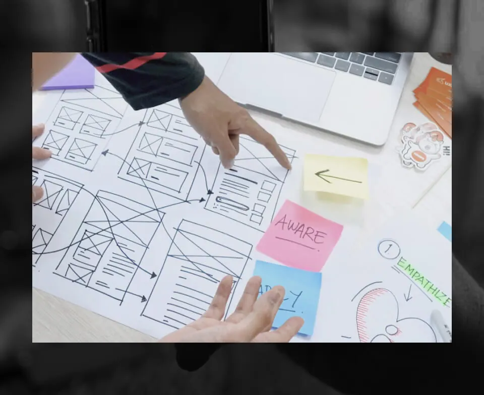 User experience research session
